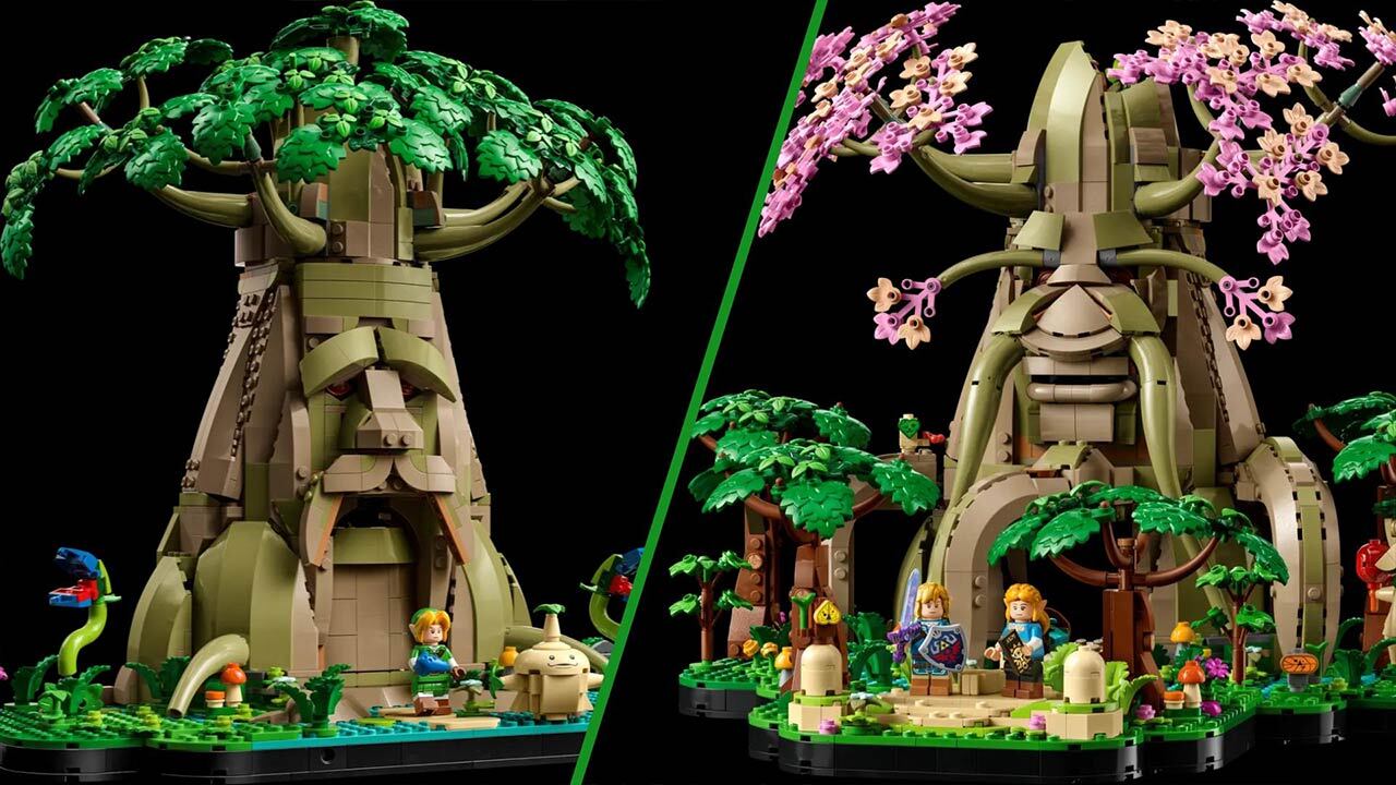 The Legend Of Zelda's First Lego Set Has Arrived - Great Deku Tree 2-In-1 Is Shipping Now