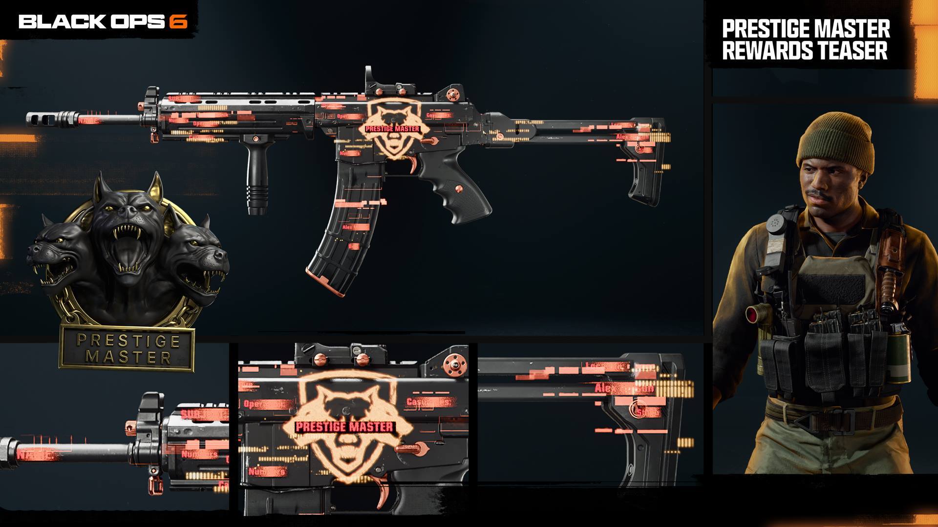 Black Ops 6 Prestige Master rewards