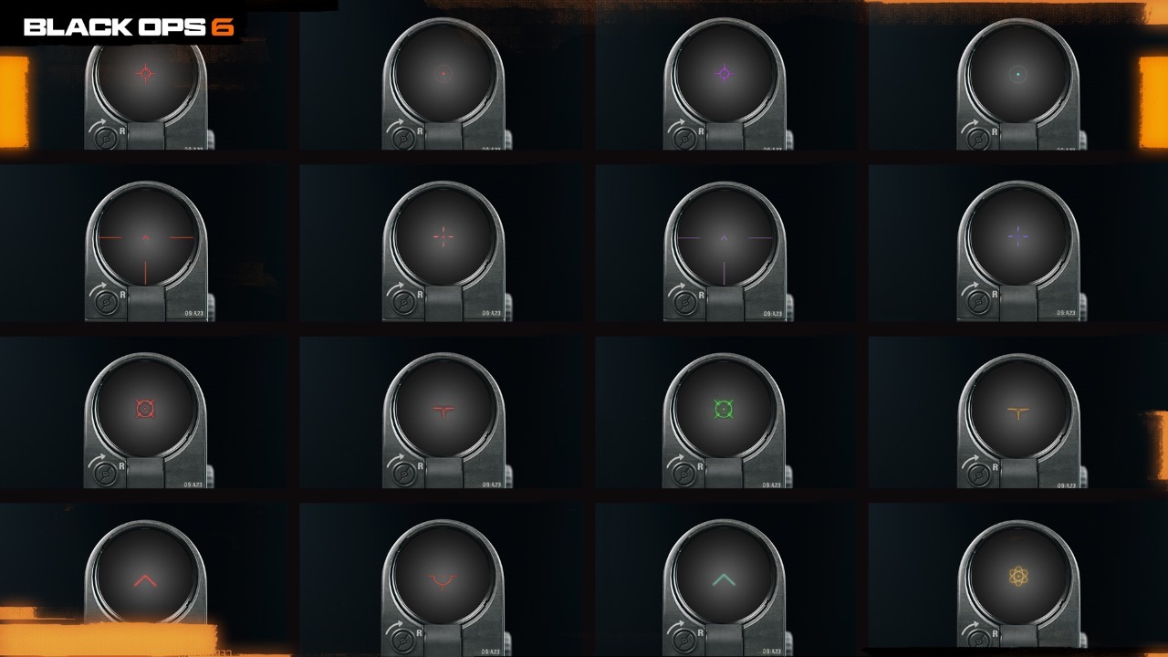 Black Ops 6 reticle unlocks