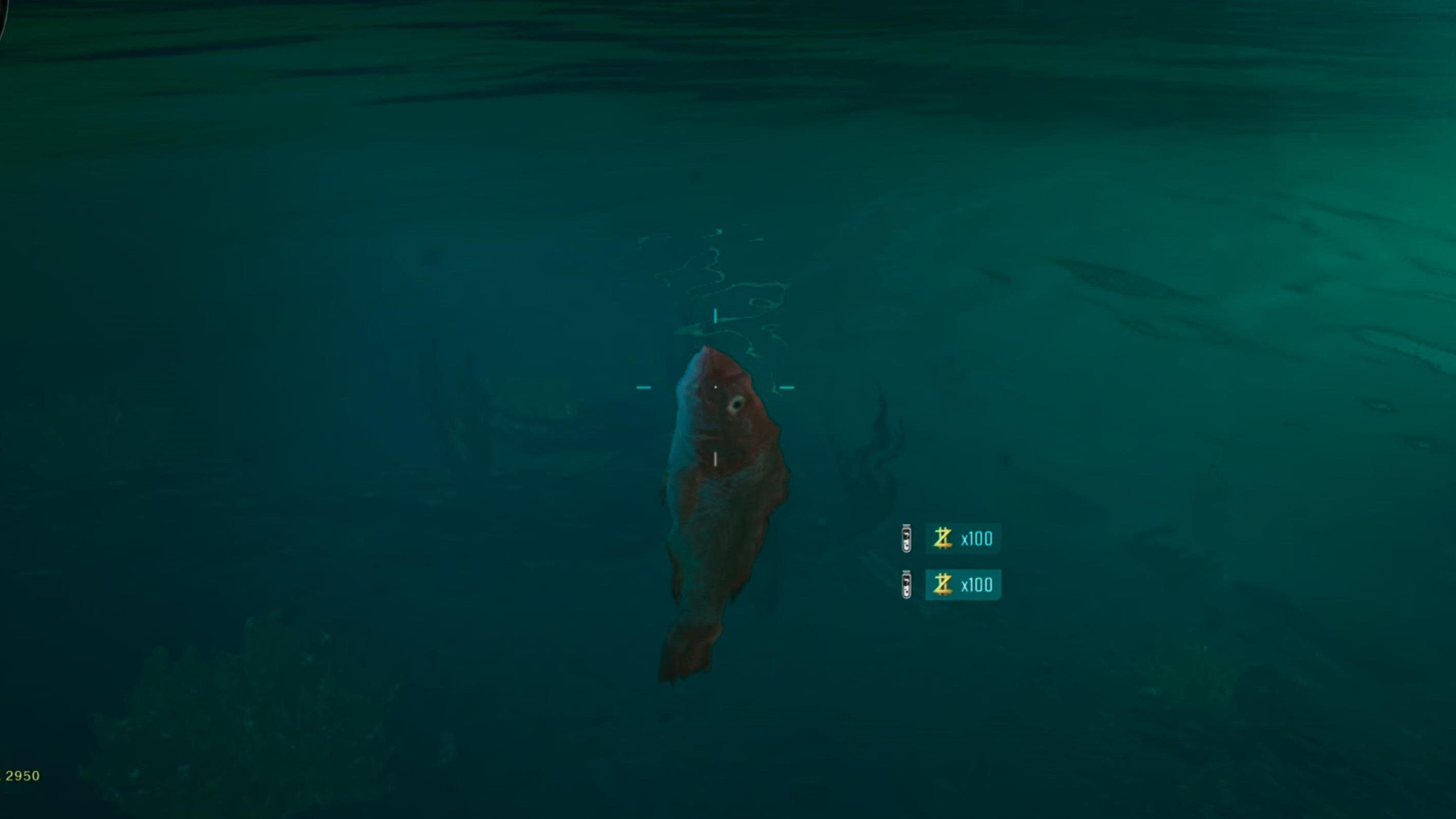 Dead fish in the water of Bio Lab