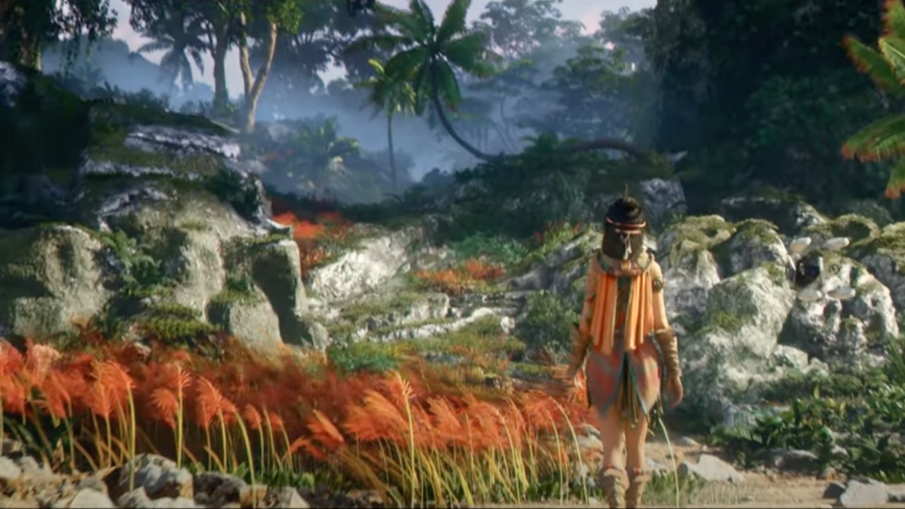 Light of Motiram's grass will likely look familiar to fans of the Horizon franchise.