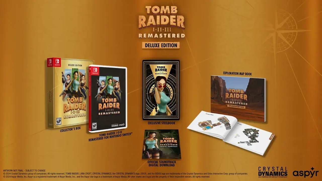 Tomb Raider I-III Remastered Deluxe Edition