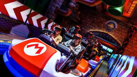 Mario Kart Rider Lit A Joint When The Attraction Broke Down