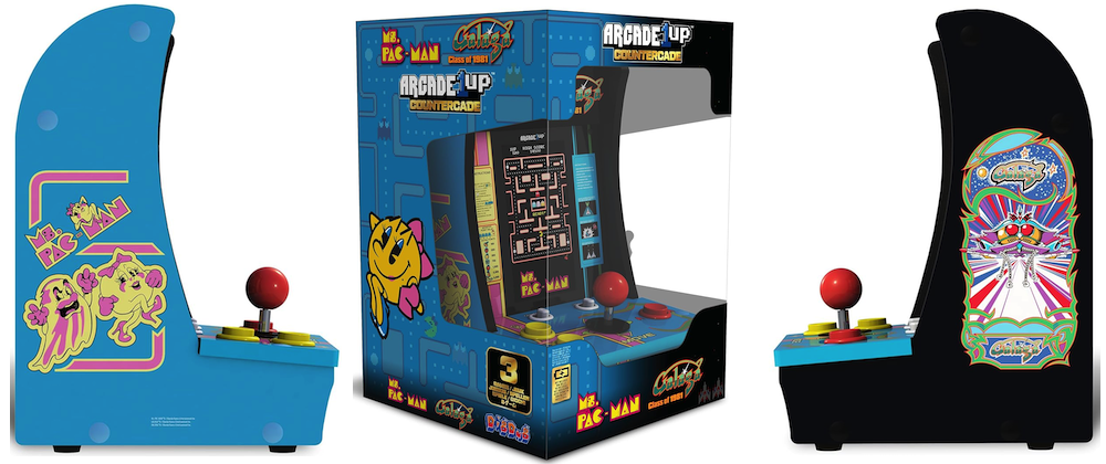 Arcade1Up Ms. Pac-Man and Galaga Countercade