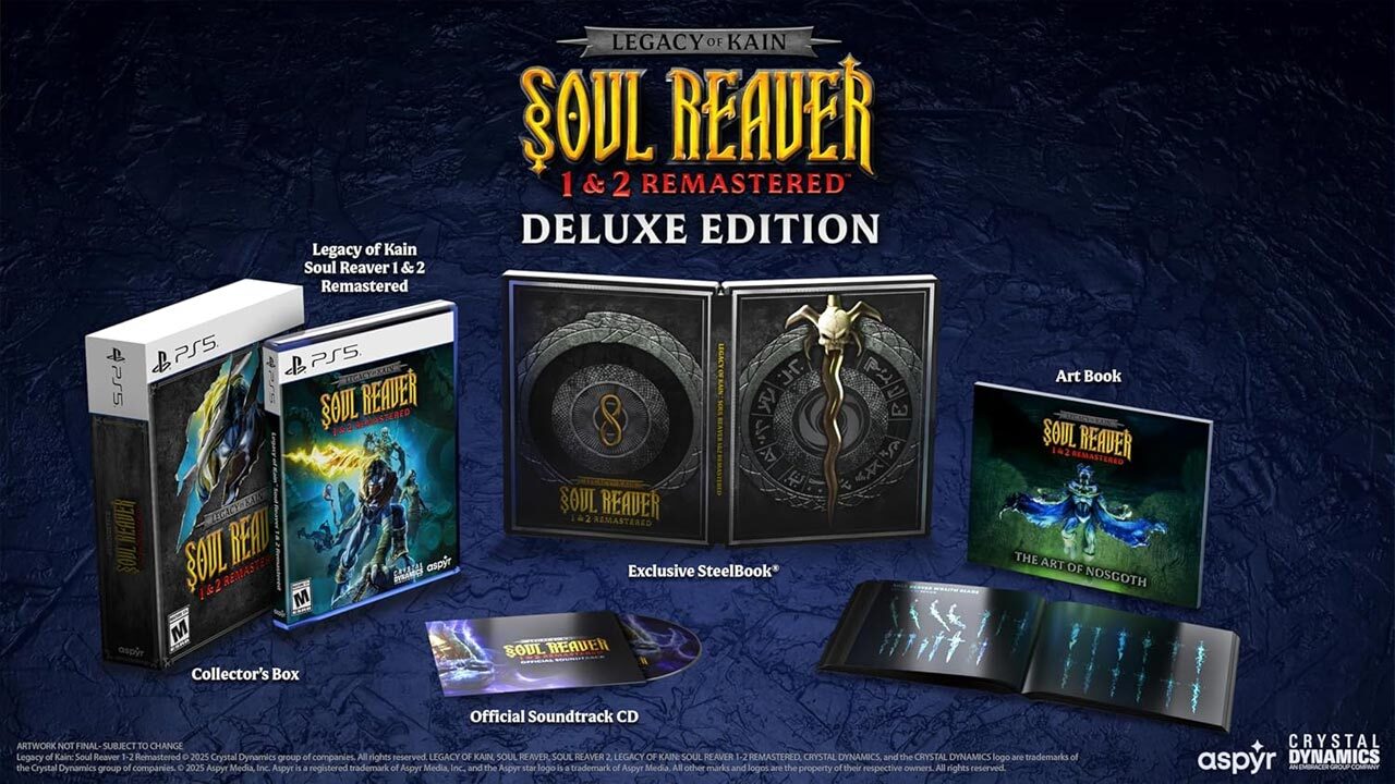 Legacy of Kain: Soul Reaver 1&2 Remastered Deluxe Edition