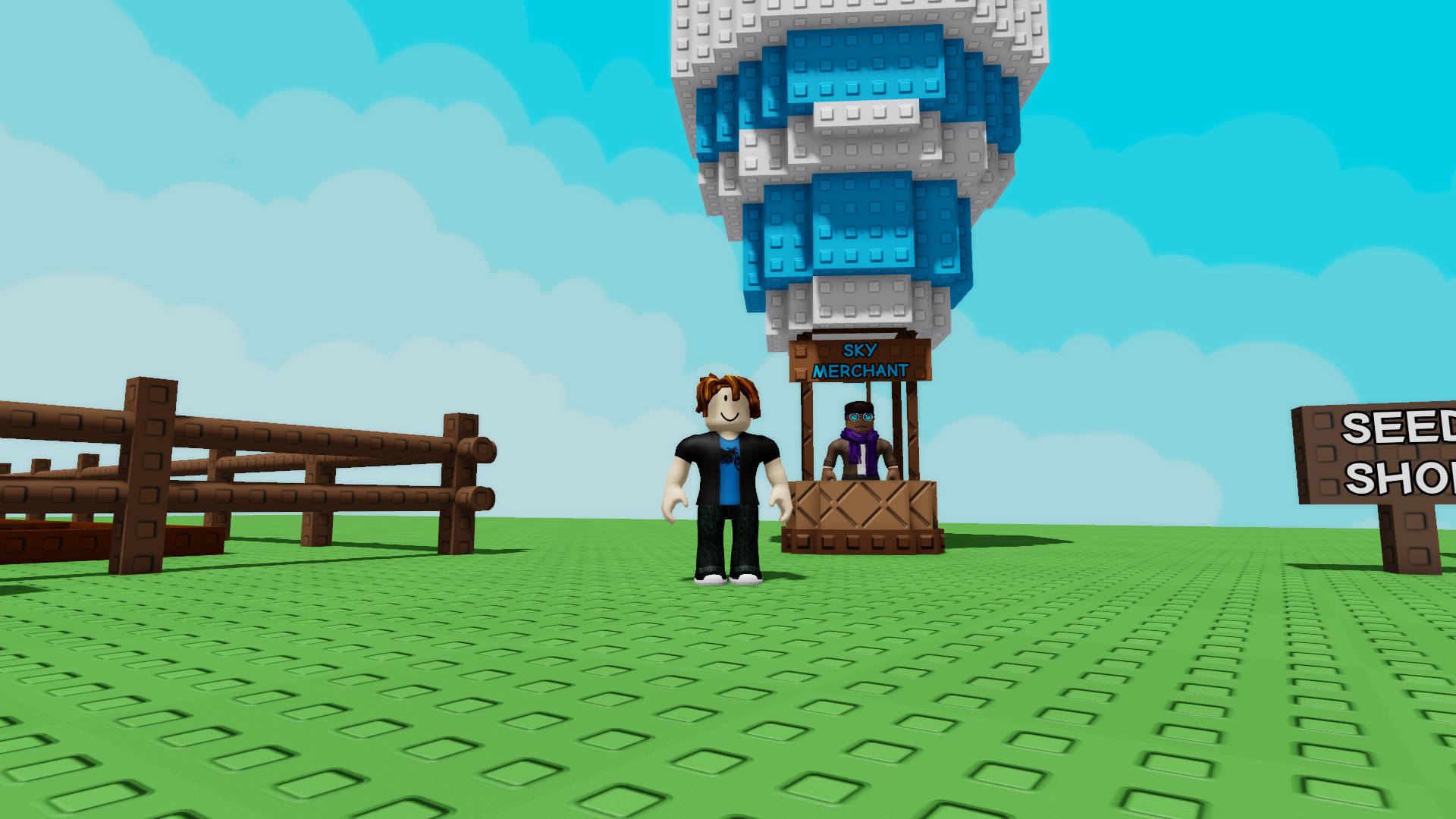 The Sky Merchant always appears once every four hours, and he's the one who sells you the Night Staff.