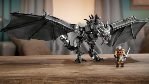 Get The Elder Scrolls V: Skyrim Mega Bloks Collector Set For $32