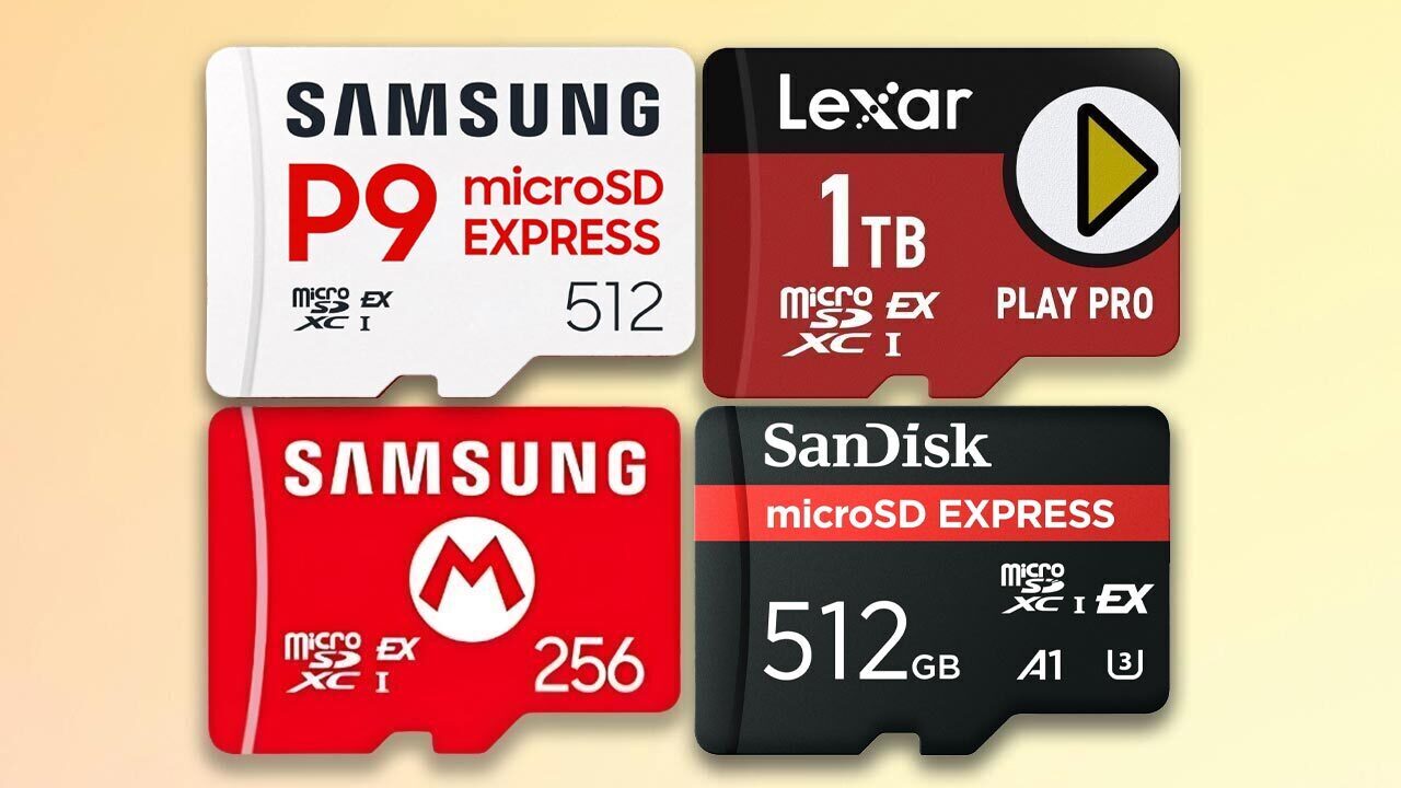 microSD Express Cards for Nintendo Switch 2
