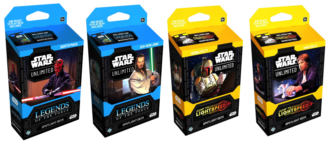 Star Wars: Unlimited TCG Spotlight Decks