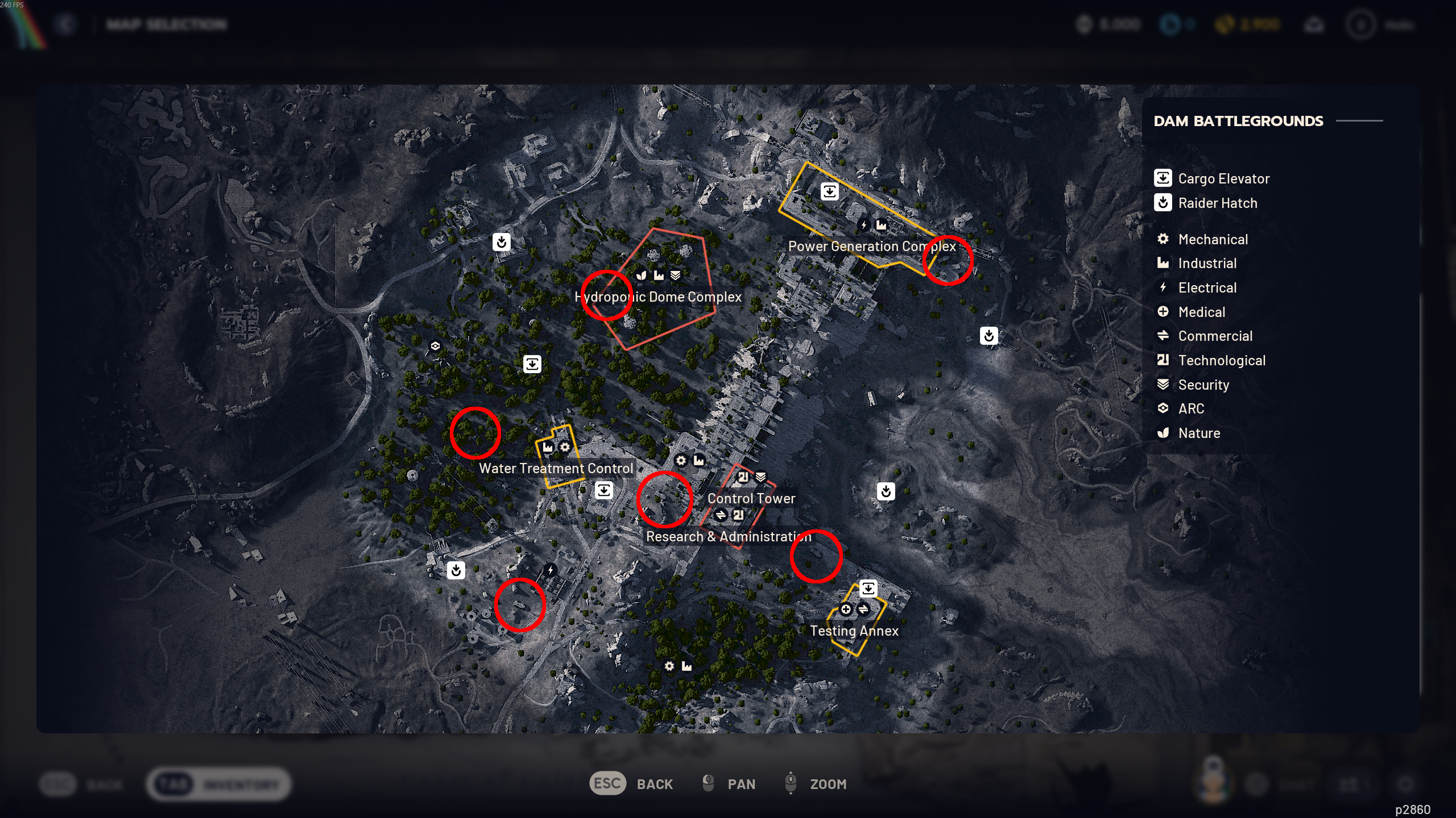 The Field Depot locations on Dam Battlegrounds in Arc Raiders