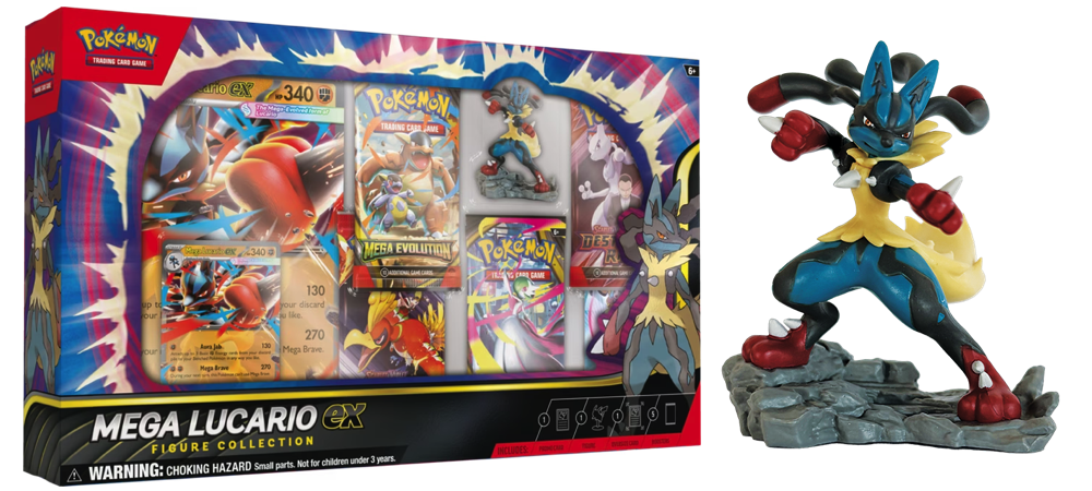 Mega Lucario ex Figure Collection