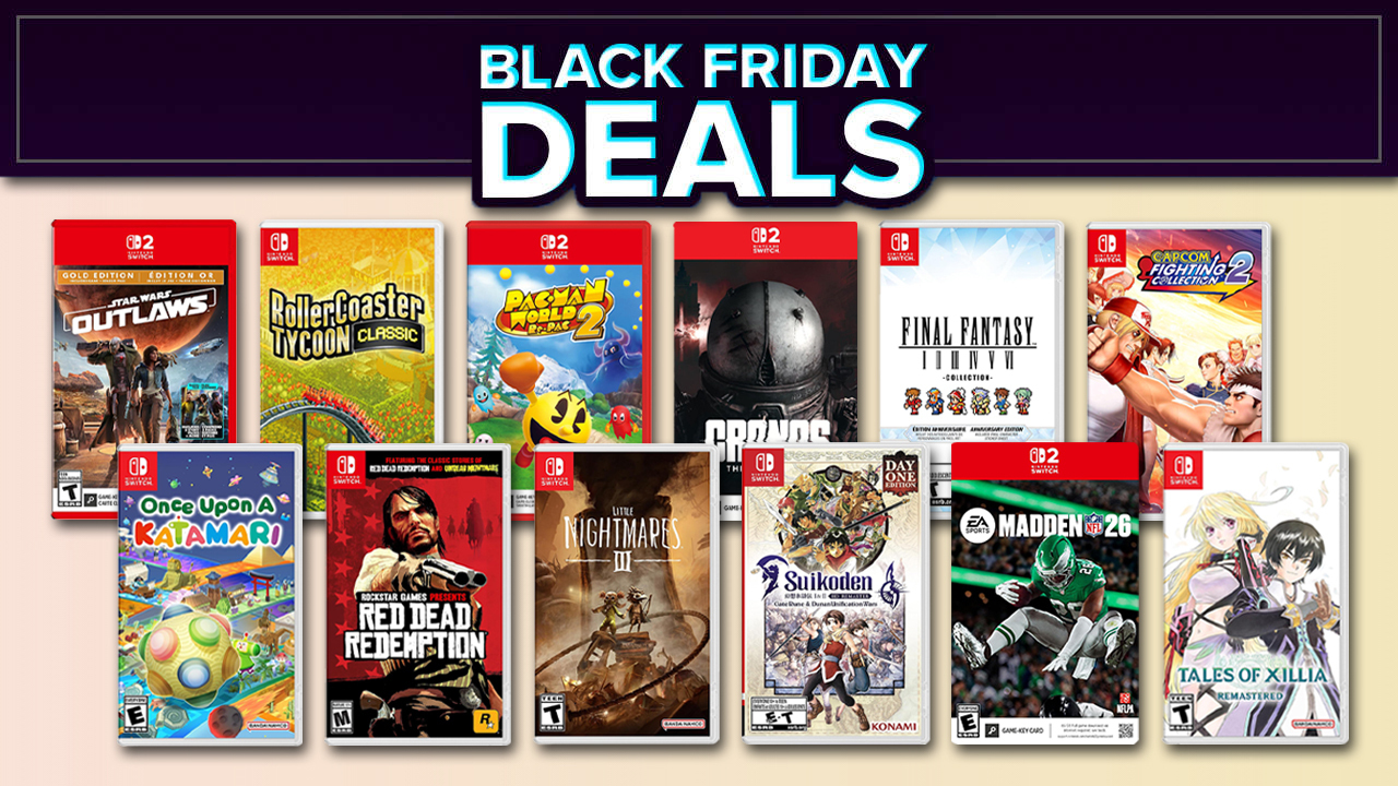 Black Friday Nintendo Switch and Switch 2 game deals
