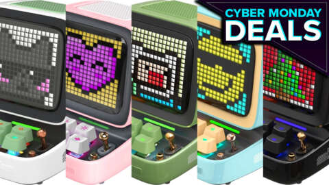 이 맞춤형 픽셀 아트 스피커는 스타일리시한 복고풍 테마의 선물 아이디어입니다.