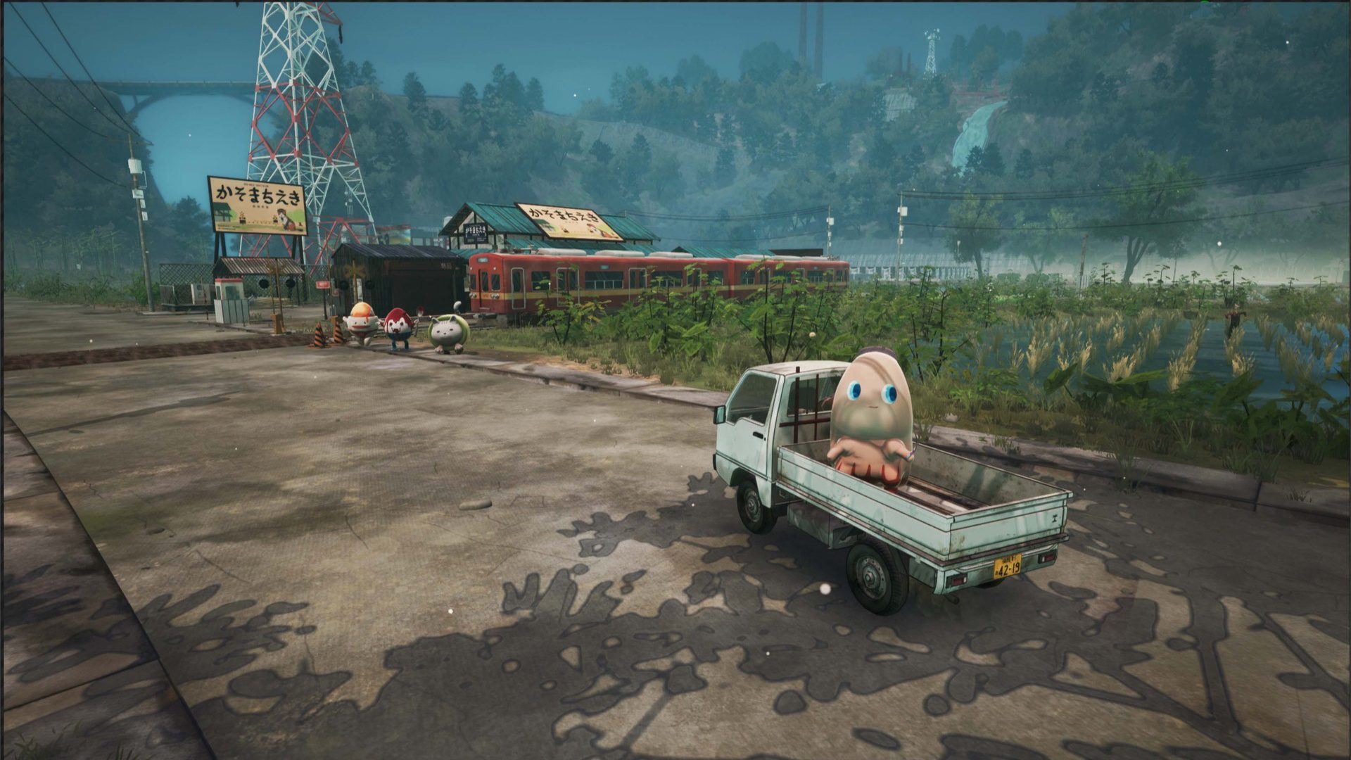 Pinky isn't the only weirdo you help out across Kaso-Machi.