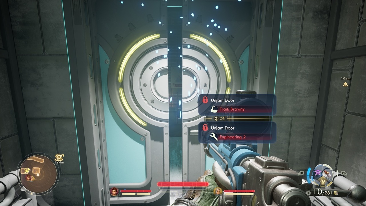 Not every door can be lockpicked open.