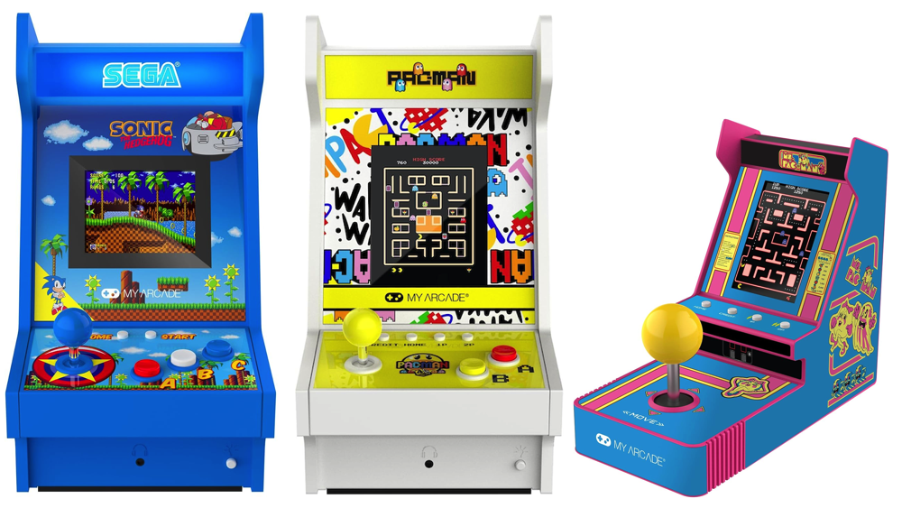 My Arcade Mighty Players & Joystick Player arcade machines